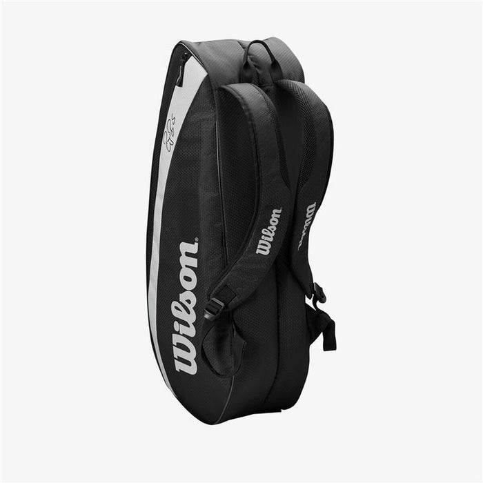 Schlägertasche Wilson 6R RF Team Schwarz/Grau