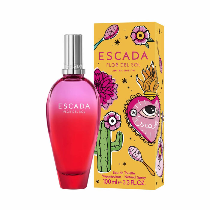 Damenparfüm Escada EDT 100 ml Flor del Sol