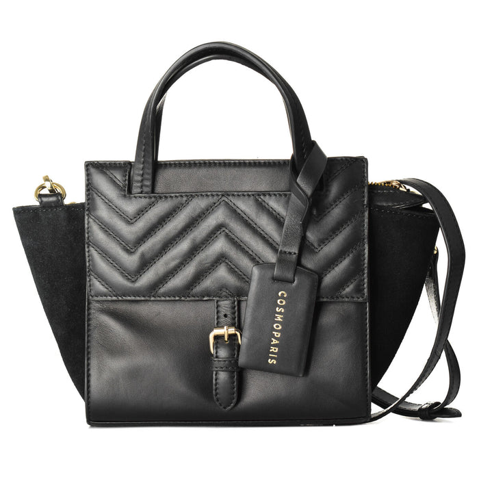 Damen Handtasche Cosmoparis SAC-MEYA2-WW Schwarz 19,5 x 17 x 9 cm