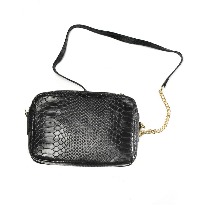 Damen Handtasche 1987 by Abaco CLEO-NOIR Schwarz 19 x 13 x 8 cm