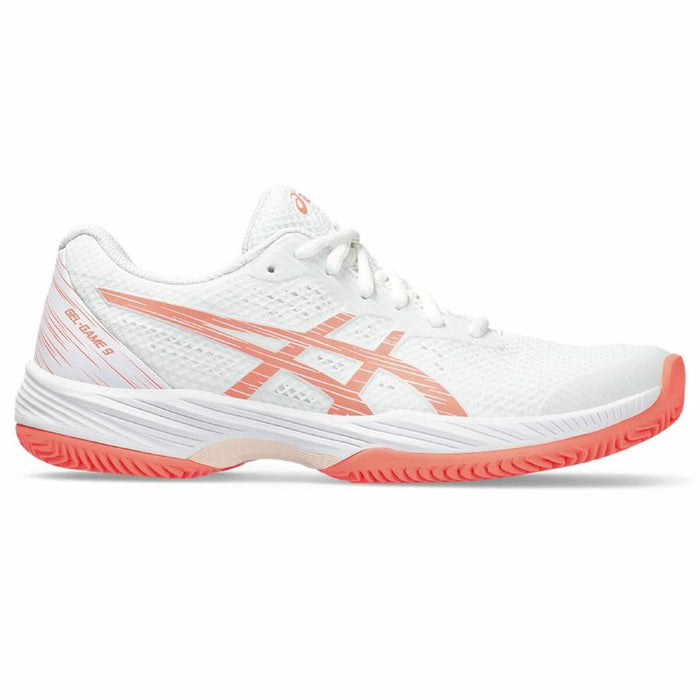 Tennisschuhe für Frauen Asics Gel-Resolution 9 Clay/Oc Weiß