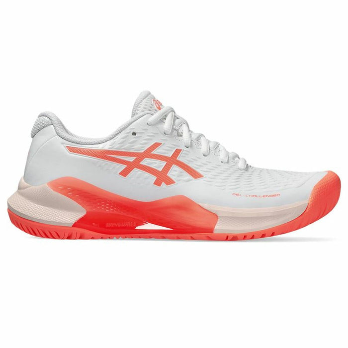 Tennisschuhe für Frauen Asics Gel-Challenger 14 Weiß Orange