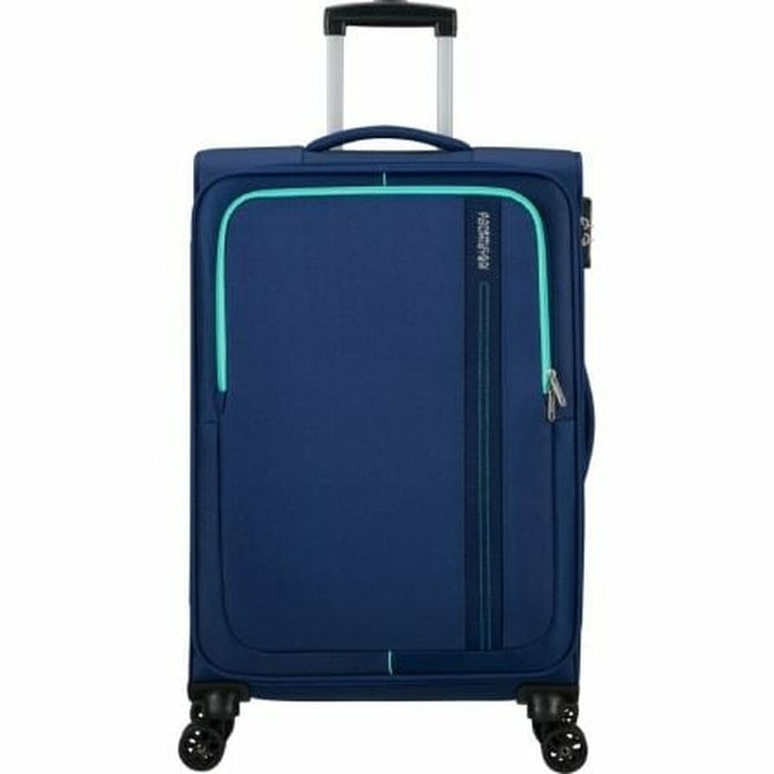 Koffer für die Kabine American Tourister 146675-6636 Blau 61 L 68 x 43 x 25 cm