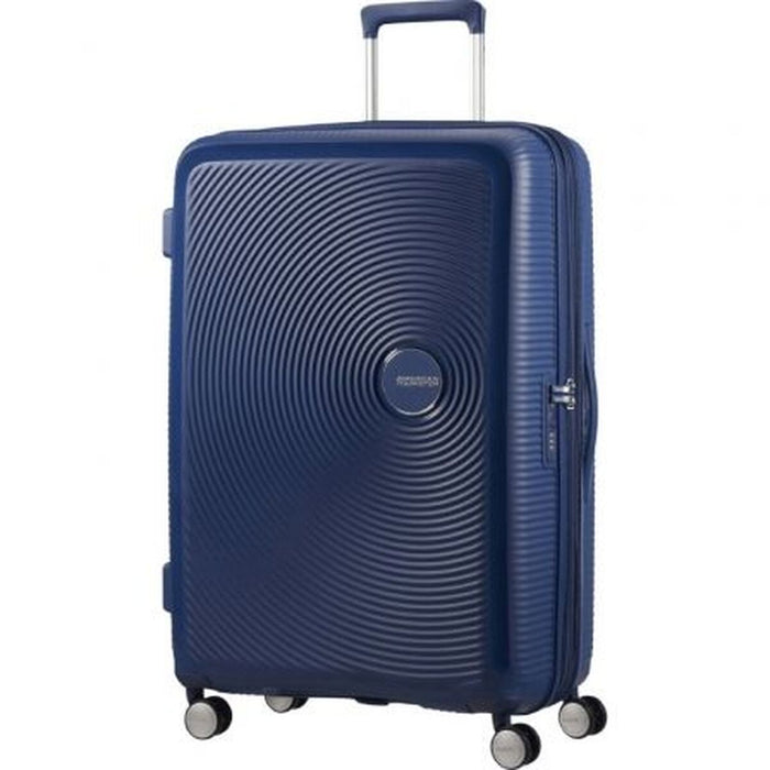 Koffer groß American Tourister SoundBox Spinner Blau 110 L 77 x 51,5 x 32,5 cm