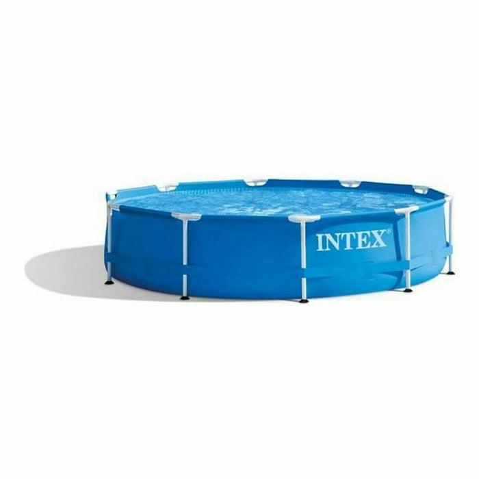 Schwimmbad Abnehmbar Intex Blau 4485 L kreisförmig 305 x 76 cm