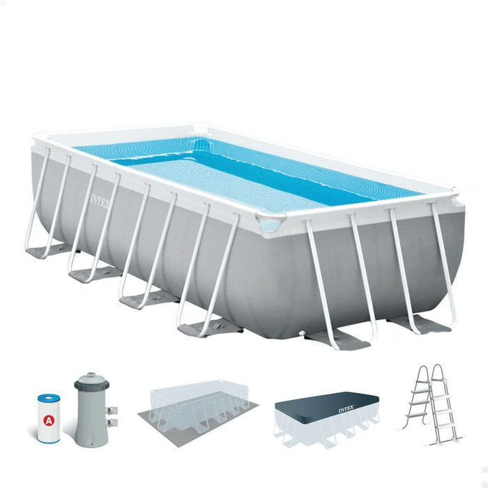 Schwimmbad Abnehmbar Intex 26792 488 x 107 x 244 cm