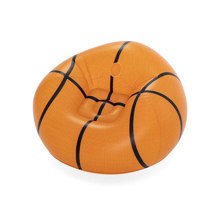 Aufblasbarer Sessel Bestway Orange 114 x 112 x 66 cm Basketball