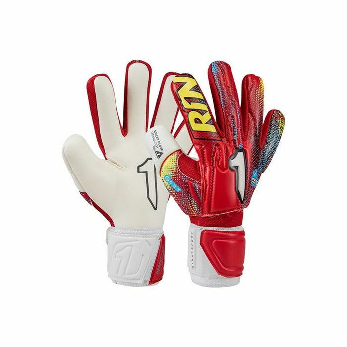 Torwarthandschuhe Rinat Asimetrik Stellar Semi Rot