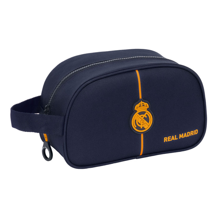 Reise-Toilettentasche Real Madrid C.F. 24/25 Away Marineblau Sportlich 26 x 15 x 12 cm