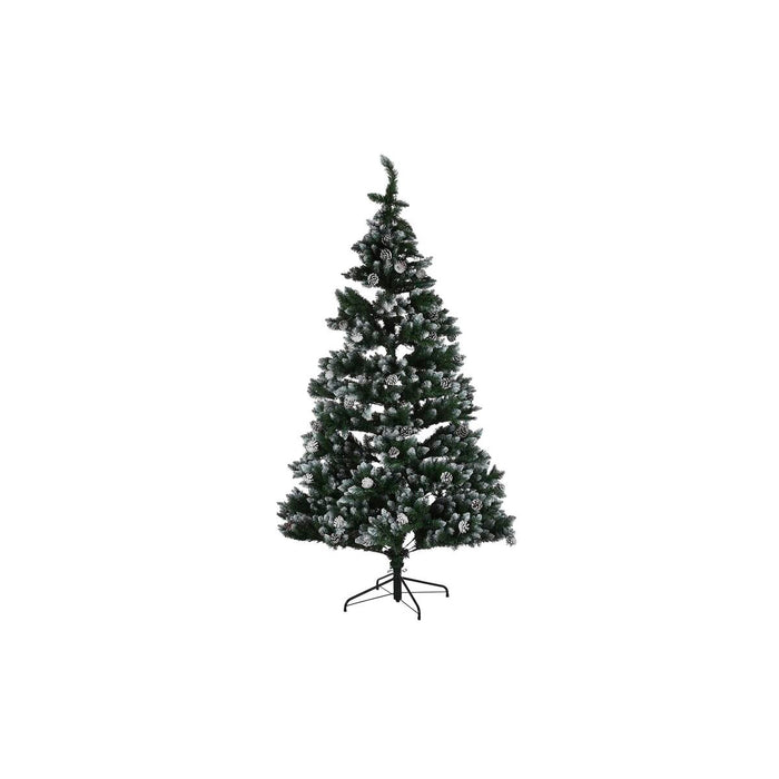 Weihnachtsbaum DKD Home Decor LED Leicht grün Metall Polyäthylen 130 x 130 x 218 cm