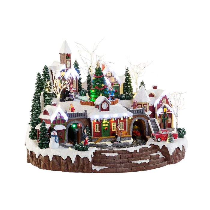 Weihnachtsschmuck DKD Home Decor Bunt Harz 47 x 35 x 33 cm