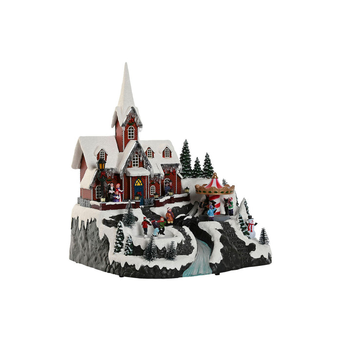 Weihnachtsschmuck Home ESPRIT Bunt Musikalisch 33 X 31 X 38 cm