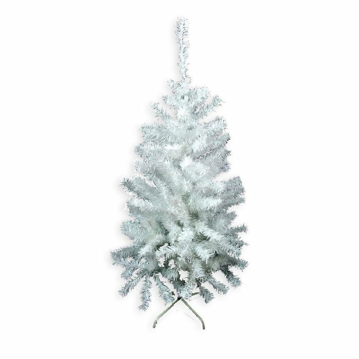 Christmas Tree White Multicolour PVC Metal Polyethylene 80 x 80 x 150 cm