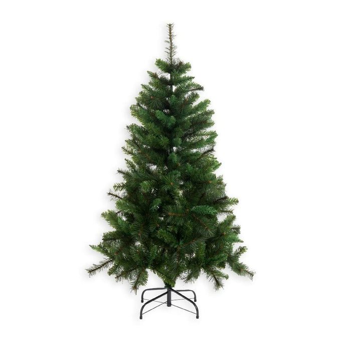 Weihnachtsbaum grün PVC Metall Polyäthylen 120 cm