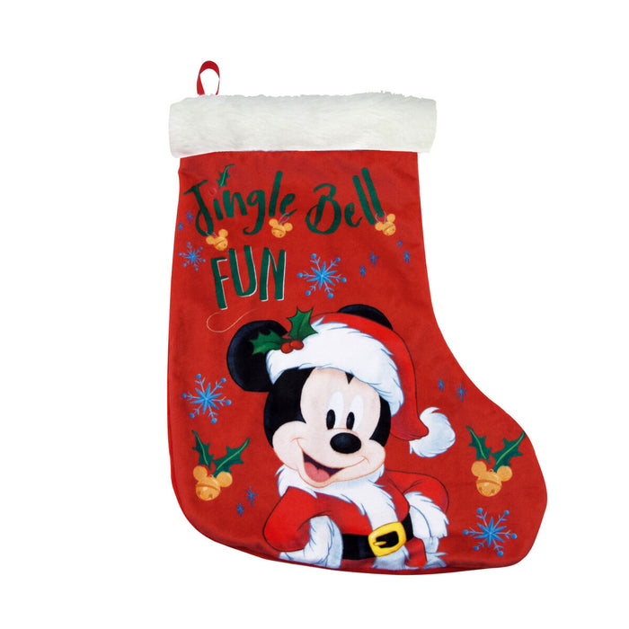 Weihnachtsstrumpf Mickey Mouse Happy smiles 42 cm