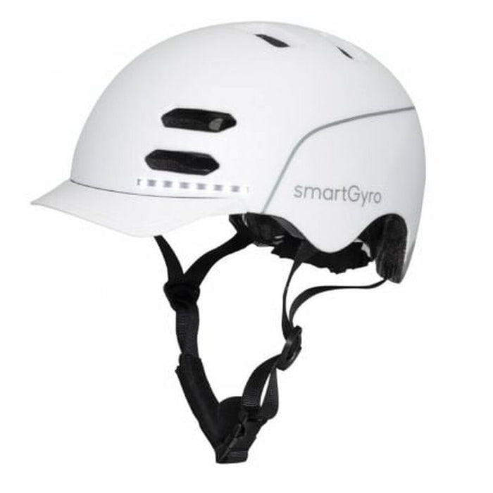 Fahrradhelm für Erwachsene Smartgyro SG27-250 Weiß L