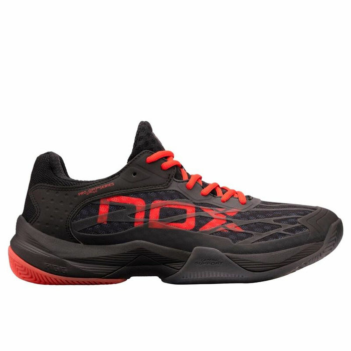 Padel-Sportschuhe für Erwachsene Nox AT10 Lux Schwarz Rot