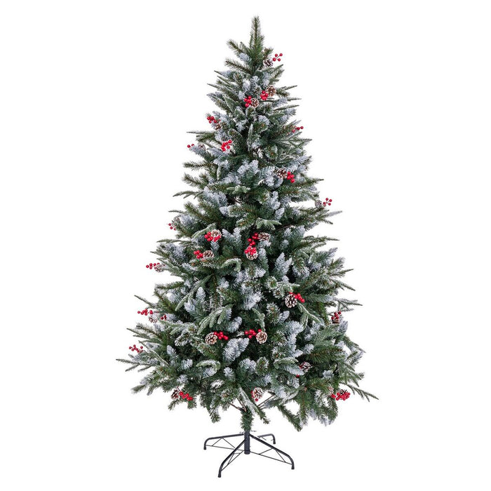 Weihnachtsbaum PVC Verschneit 90 x 90 x 240 cm