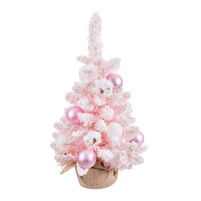 Weihnachtsbaum Rosa PVC 25 x 25 x 60 cm