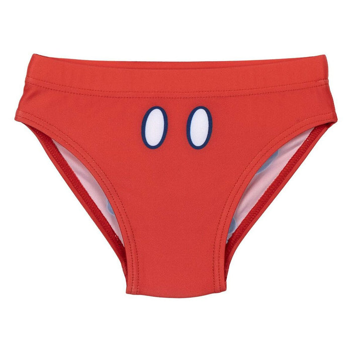 Jungen Badehose Mickey Mouse Rot