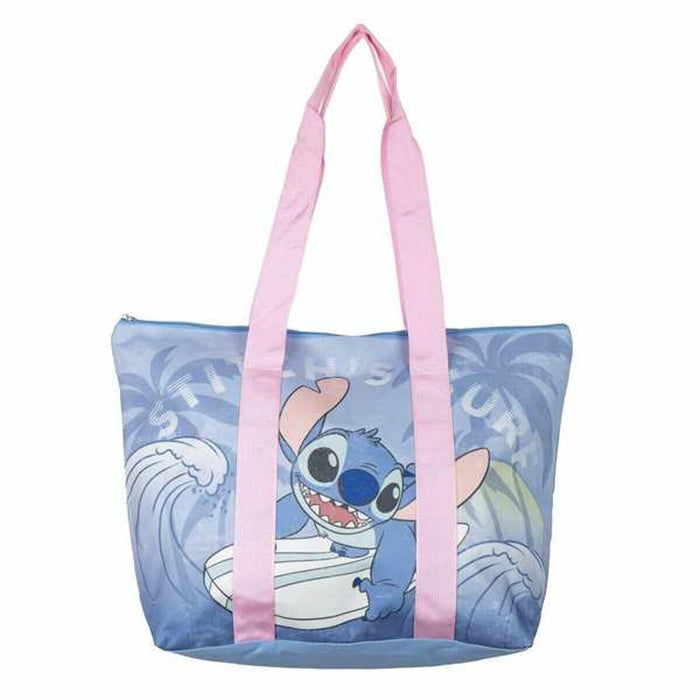 Strandtasche Stitch 47 x 33 x 15 cm Blau