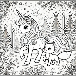 THE ADVENTURES OF LITTLE LUNA THE UNICORN - Volume 1 & incl. Coloring Pages