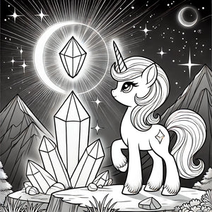 THE ADVENTURES OF LITTLE LUNA THE UNICORN - Volume 1 & incl. Coloring Pages