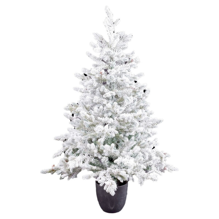 Christmas Tree Polyethylene Pineapples Snowfall 60 x 60 x 120 cm