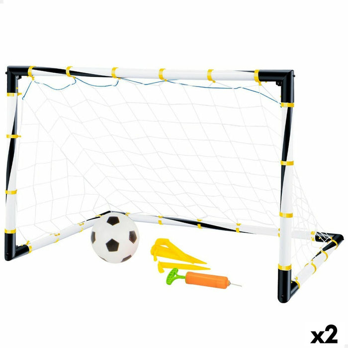 Fussballtor Colorbaby Biegsam 100 x 70 x 70 cm (2 Stück)