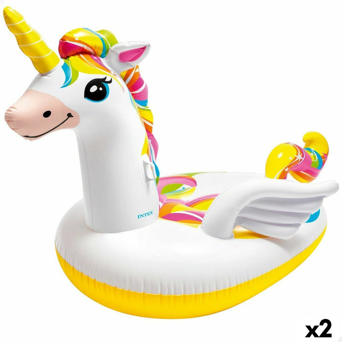 Inflatable Island Intex Unicorn 163 x 251 x 145 cm (2 Units)