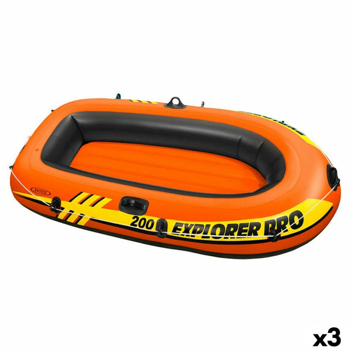 Aufblasbarer Boot Intex Explorer Pro 200 3 Stück 196 x 33 x 102 cm