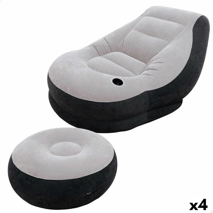 Aufblasbarer Sessel Intex ULTRA LOUNGE 99 x 76 x 130 cm (4 Stück)