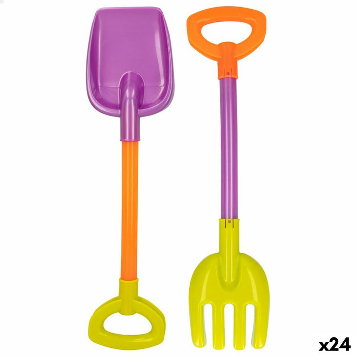 Strandspielzeuge-Set Colorbaby 39 cm 2 Stücke (24 Stück)