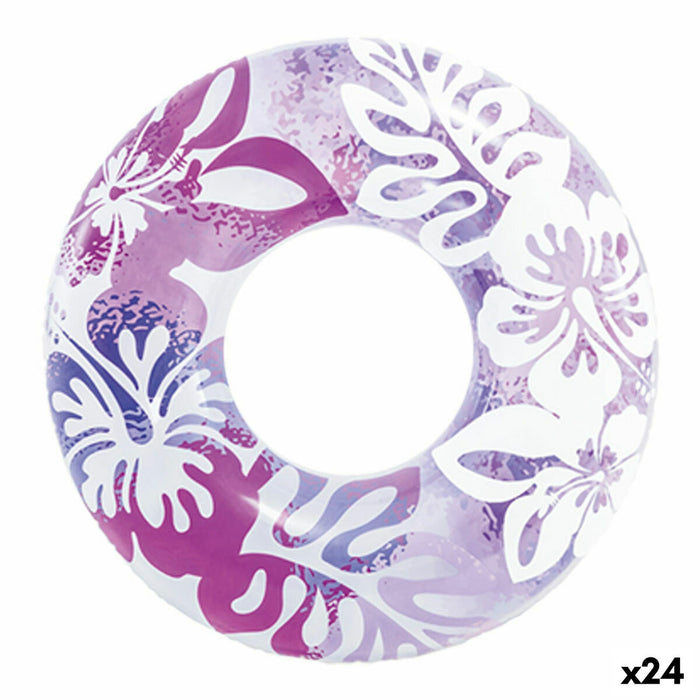 Aufblasbarer Donut-Schwimmhilfe Intex Ø 91 cm (24 Stück)