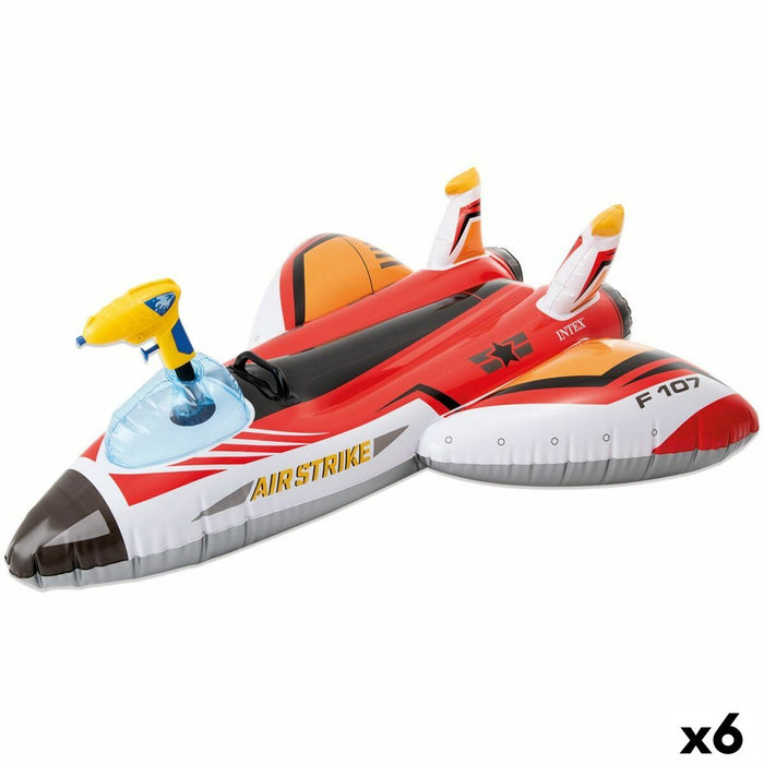 Luftmatratze Intex Wasserpistole Flugzeug 117 x 117 cm (6 Stück)