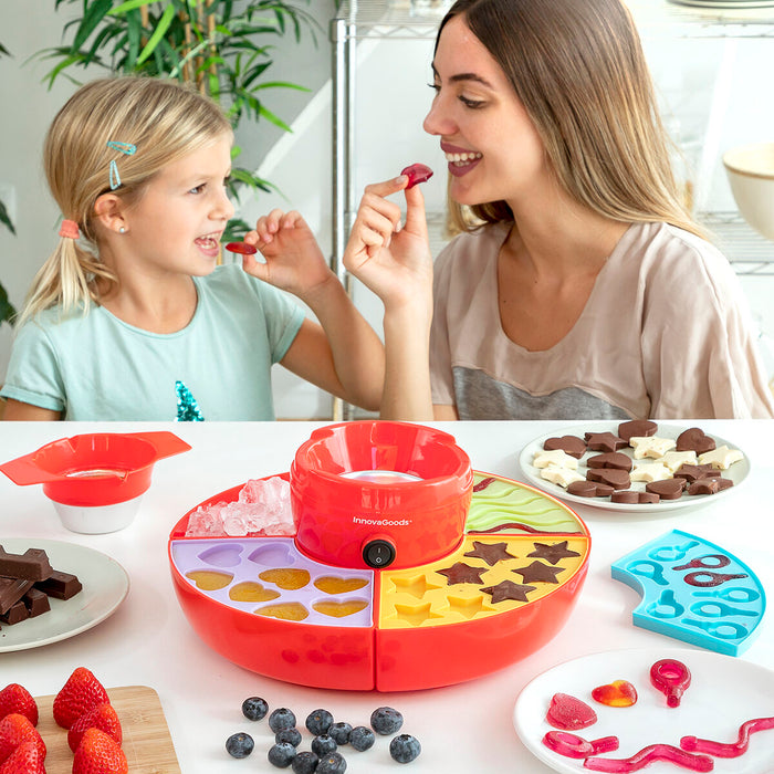 2 in 1 Gummibärchen- und Schokoladenfonduemaschine Yupot InnovaGoods