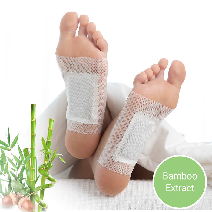 Detox Fußpflaster Bamboo InnovaGoods 10 Stück